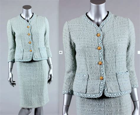 chanel vintage suit|chanel inspired tweed suit.